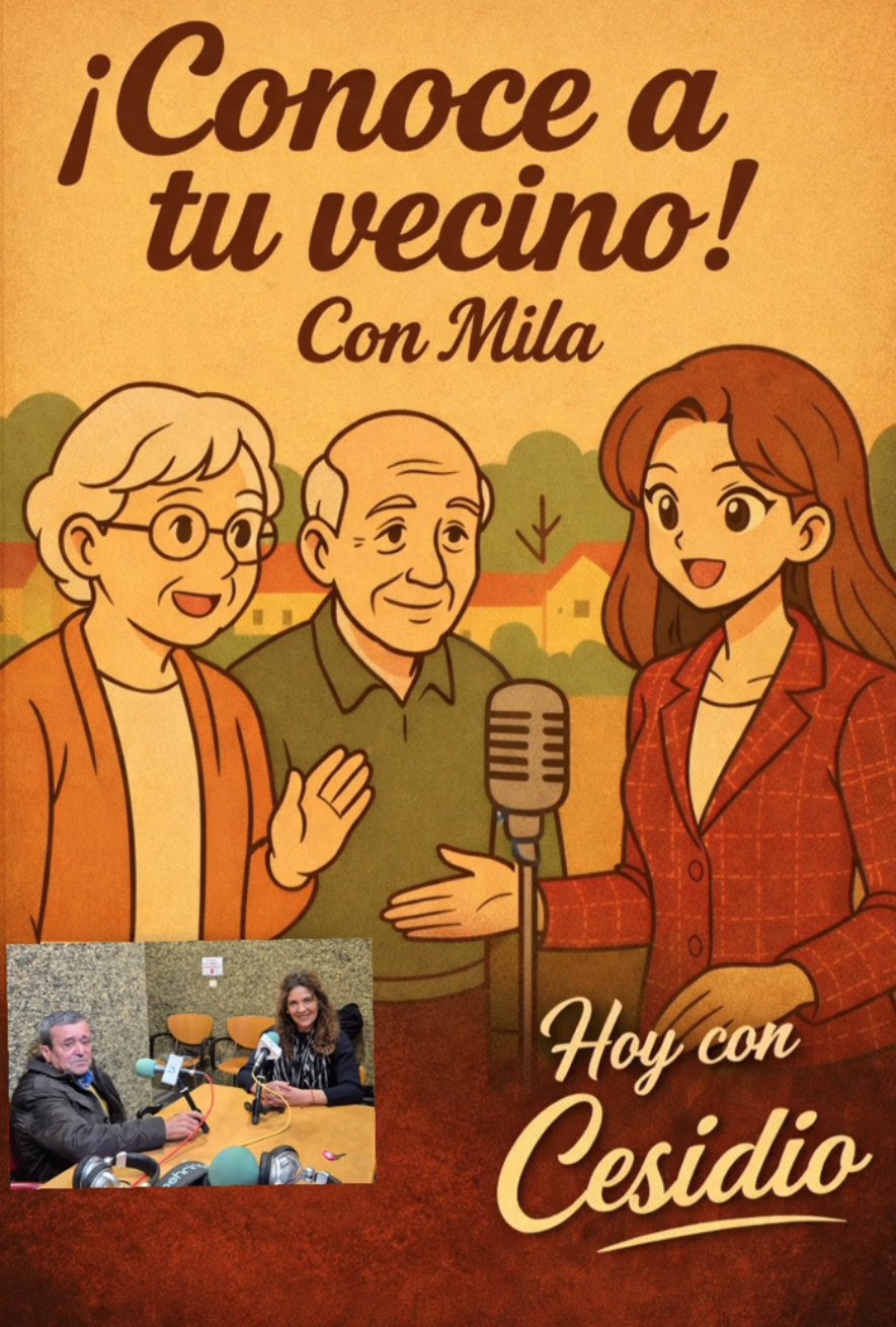 Escuchar podcast Conoce a tu Vecino, hoy Cesidio