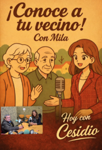 Escuchar podcast Conoce a tu Vecino, hoy Cesidio