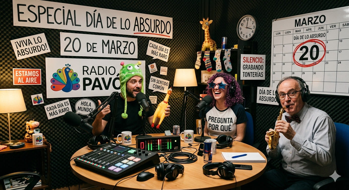 Escuchar podcast Día de lo absurdo en Radio Pavón