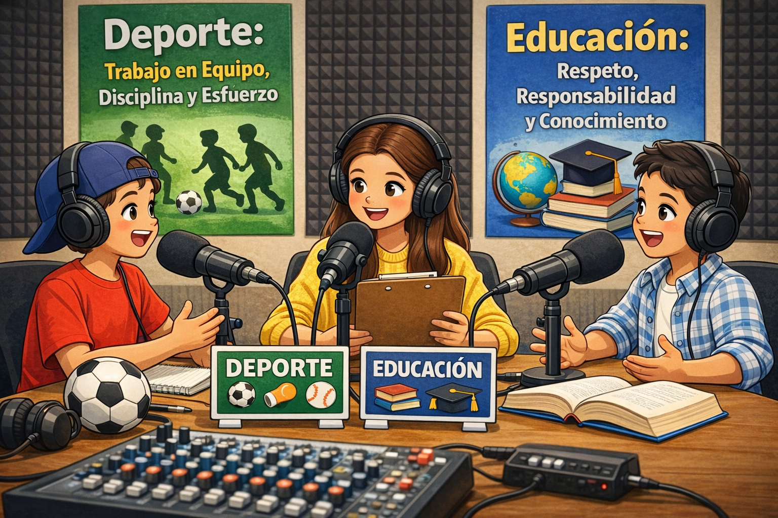Escuchar podcast “De la cancha al aula”