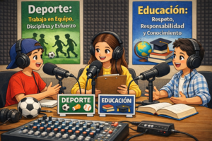 Escuchar podcast “De la cancha al aula”