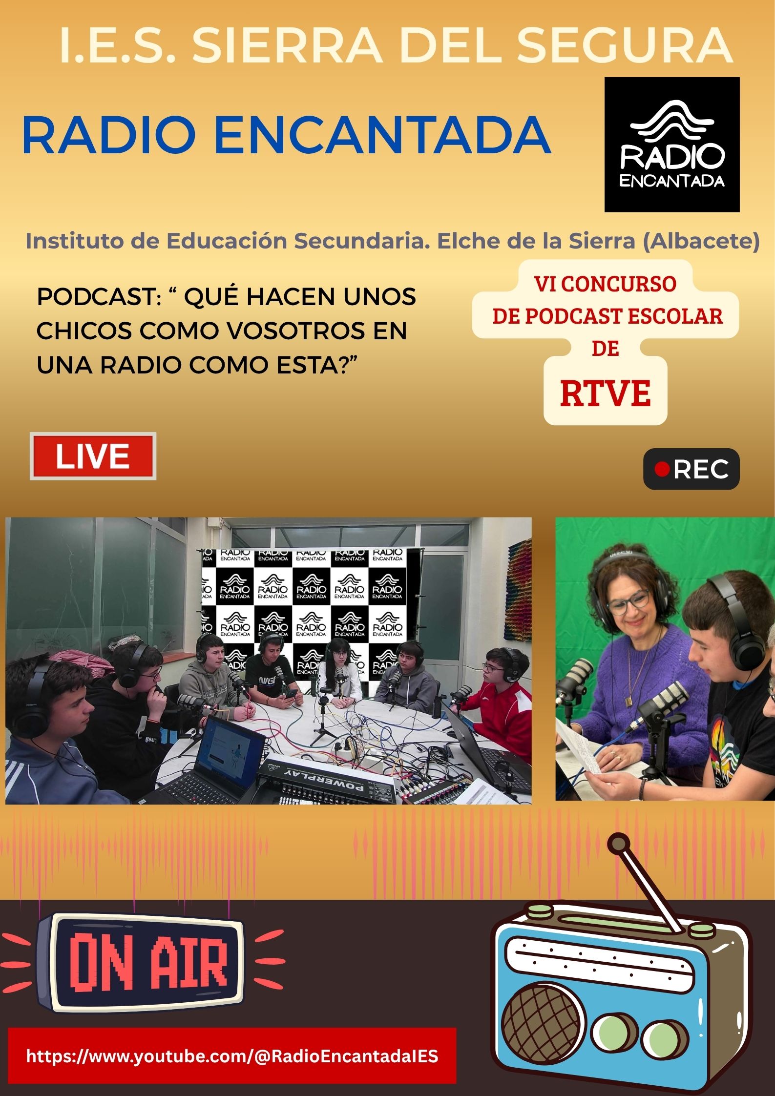 Escuchar podcast ¿QUÉ HACEN UNOS CHICOS COMO VOSOTROS EN UNA RADIO COMO ESTA?