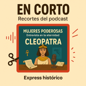 Escuchar podcast EN CORTO Mujeres poderosas Cleopatra