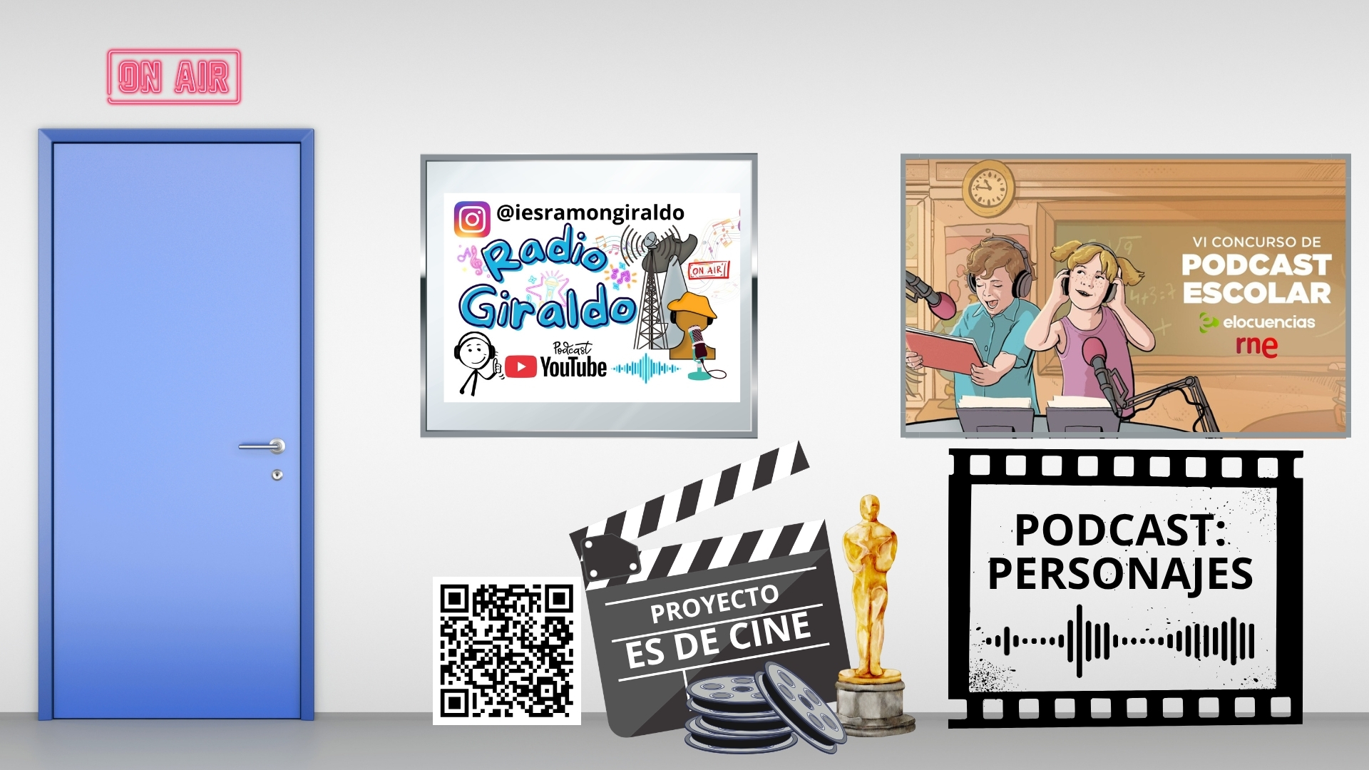 Escuchar podcast Personajes Proyecto «Es de cine»