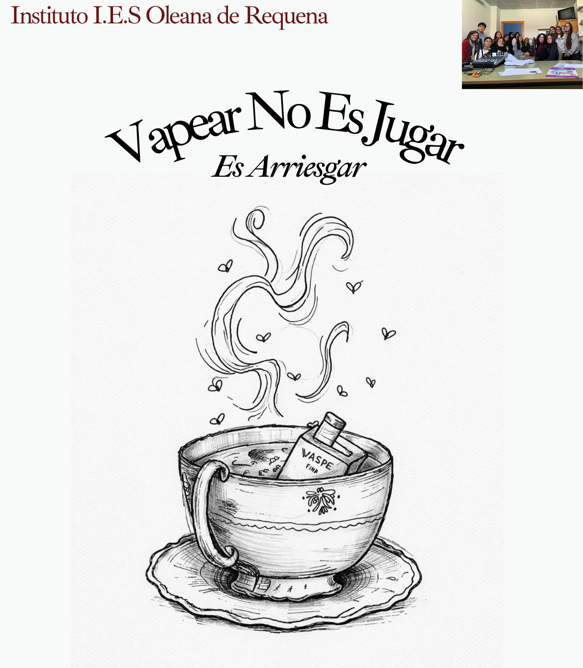 Escuchar podcast Vapear no es jugar, es arriesgar