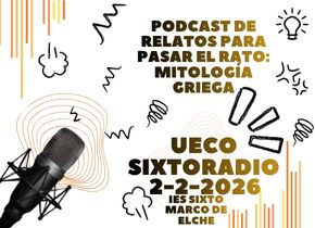 Escuchar podcast UECO IES Sixto Marco de Elche. Relatos para pasar el rato: mitología griega