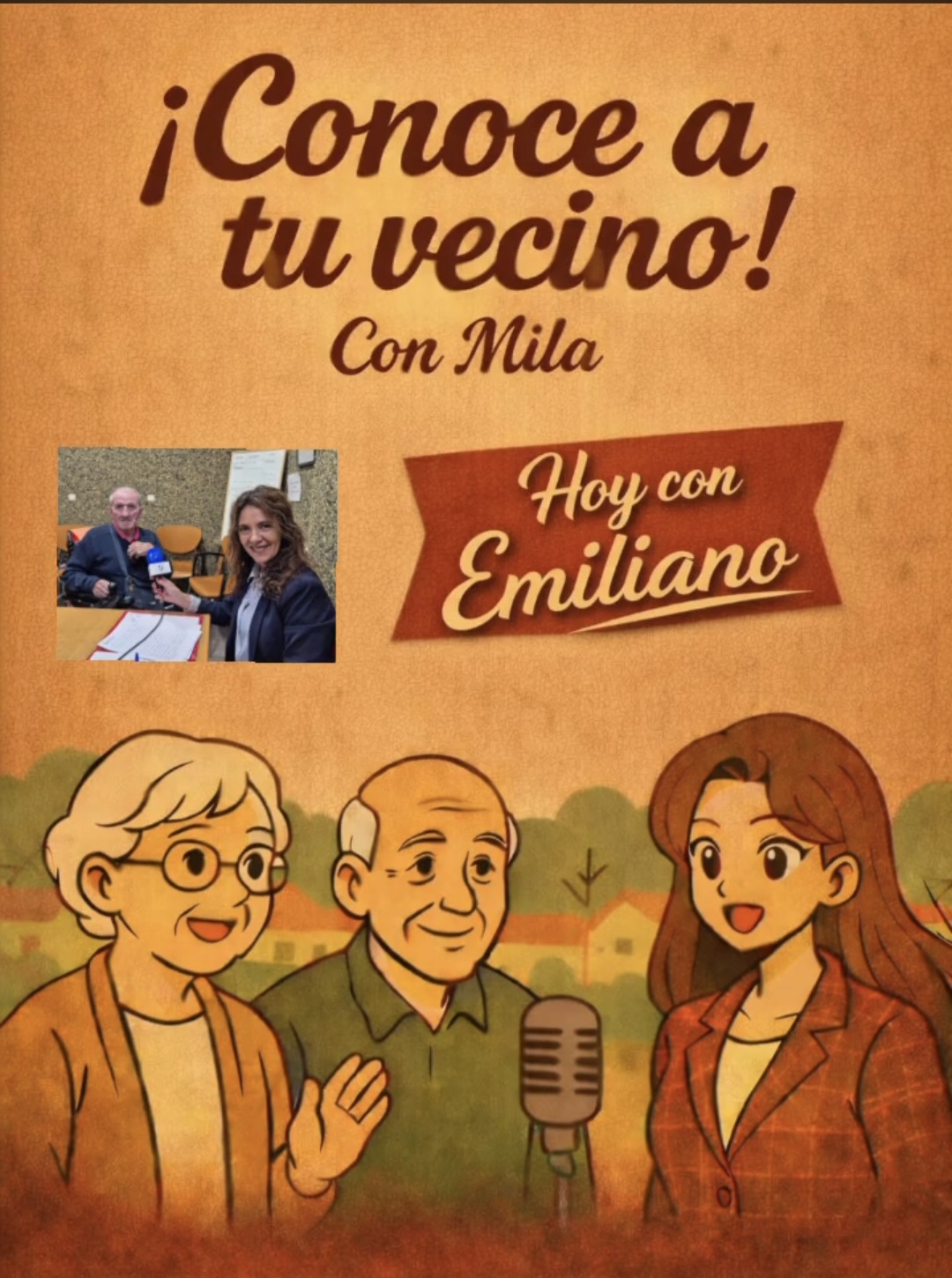 Escuchar podcast Conoce a tu Vecino (hoy con Emiliano)