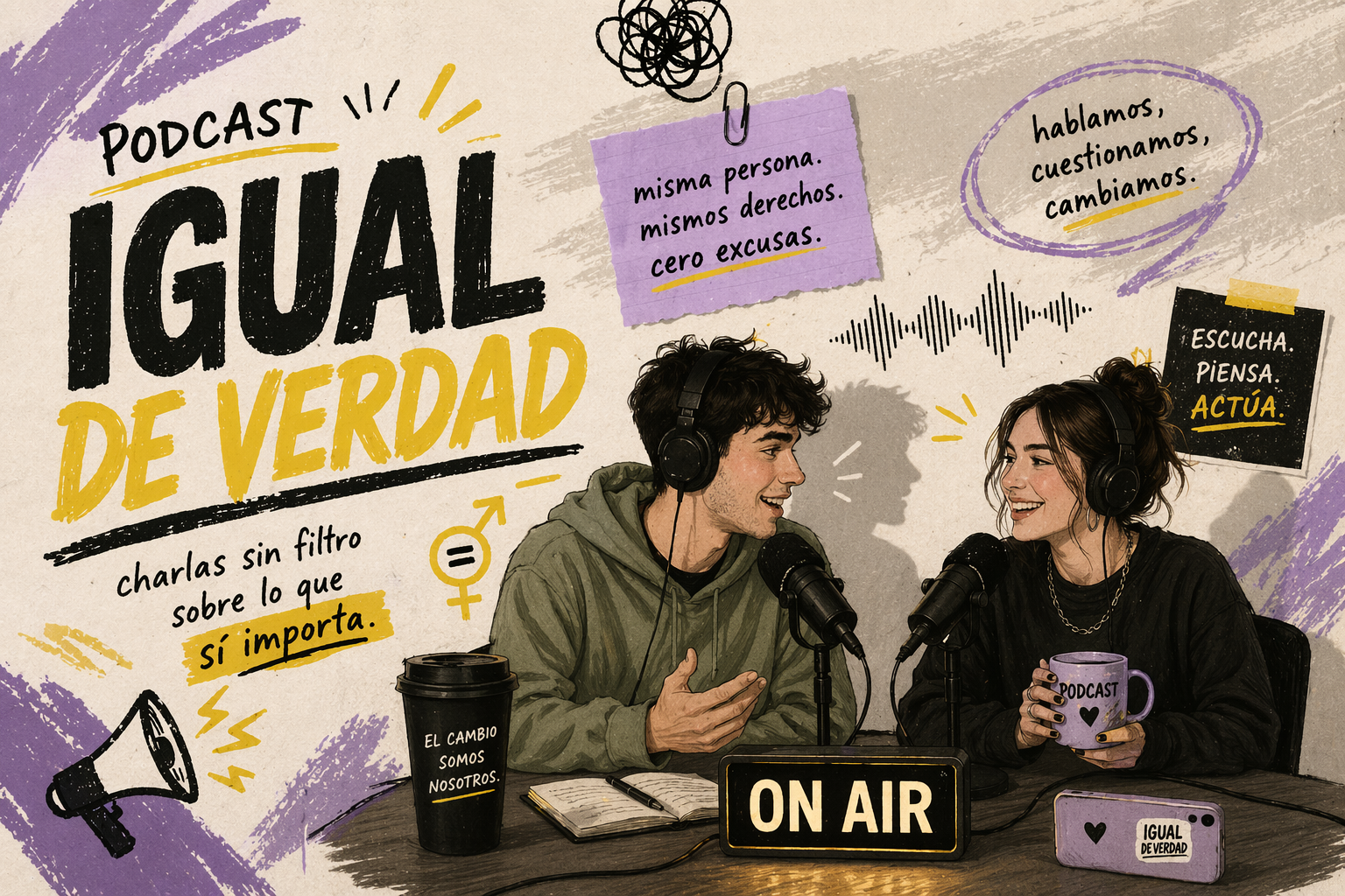 Escuchar podcast Igualdad: ¿realidad o fachada?